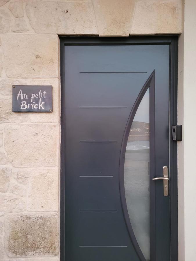 Au Petit Brick - Cosy Beachfront House Maupertus-sur-Mer Экстерьер фото